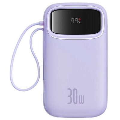 Powerbank BASEUS QPOW2 20000 mAh 30W Fioletowy