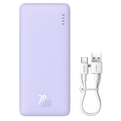 Powerbank BASEUS Airpow 20000 mAh 20W Fioletowy