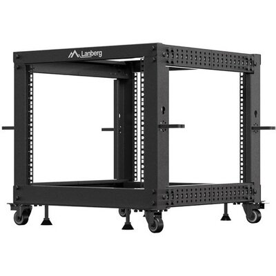 Szafa RACK LANBERG 19" 9U OR01-6109-B 600 x 600, Stojąca Czarny