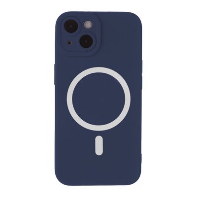 Etui TECTO SHIELD Silicon Soft Mag do Apple iPhone 14 Ciemnoniebieski