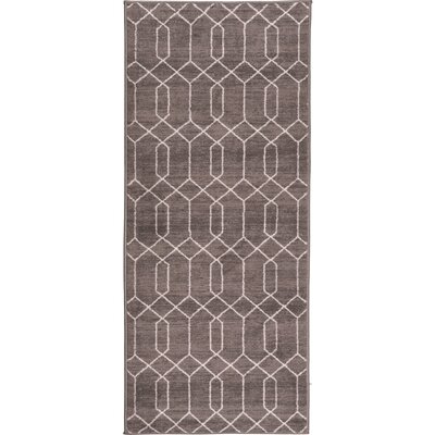 Dywan MULTIDECOR Epic Print 80 x 200 cm Szary