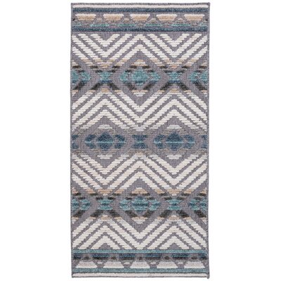 Dywan MULTIDECOR Nepal 120 x 180 cm Pasy Niebieski