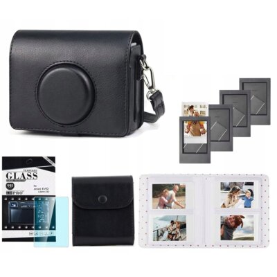 Zestaw akcesoriów LOVEINSTANT 5w1 do FujiFilm Instax Mini Evo Czarny