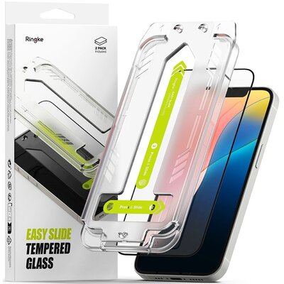 Szkło hartowane RINGKE Easy Slide do Apple iPhone 16e Przezroczysty (2 szt.)