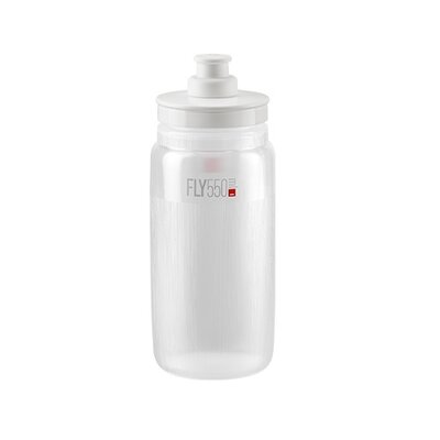 Bidon ELITE Fly Tex 550 ml Przezroczysty