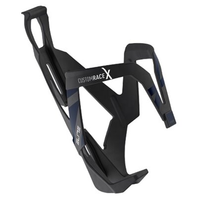 Koszyk na bidon ELITE Custom Race X Czarno-niebieski