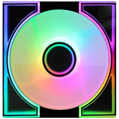 Wentylator DARKFLASH DM8 ARGB Czarny