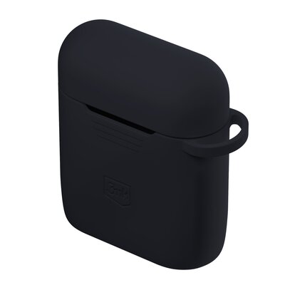 Etui na słuchawki 3MK Silicone Case do Apple AirPods 4 Czarny