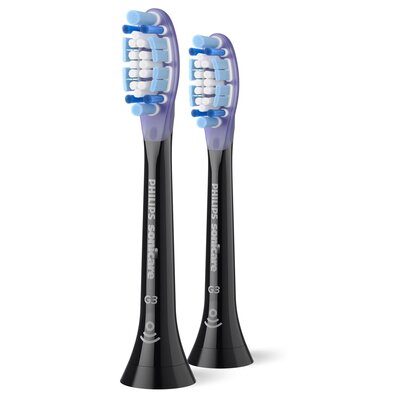 Oryginalne końcówki Philips Sonicare G3 HX9052/88 Miękkie włókna (2 szt.) (Zdrowsze dziąsła)