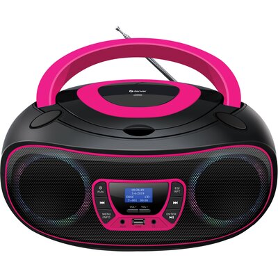 Radioodtwarzacz DENVER TDB-212BP Bluetooth Różowy