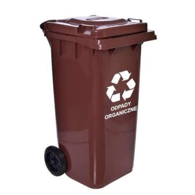 Pojemnik gospodarczy GOCKOWIAK 120 L Brązowy