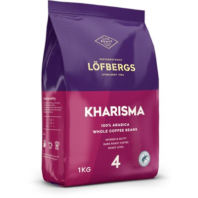 Kawa ziarnista LOFBERGS Kharisma Dark Roast Arabica 1 kg