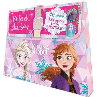 Zabawka OLESIEJUK Disney Kraina Lodu Kuferek skarbów + książki