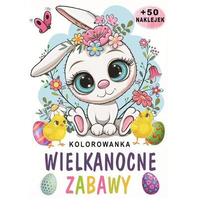 Kolorowanka Wielkanocne zabawy (miękka okładka)