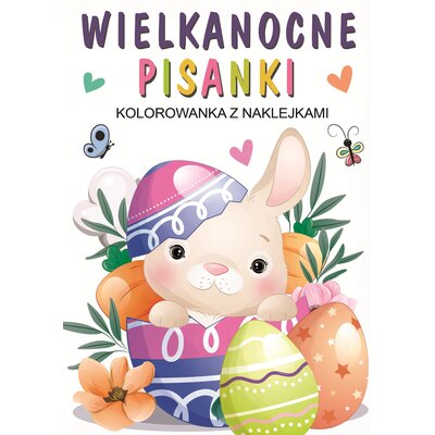 Kolorowanka Wielkanocne pisanki (miękka okładka)