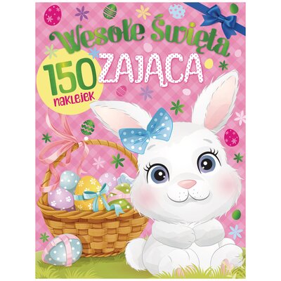 Książka z zadaniami Wesołe Święta zająca (miękka okładka)