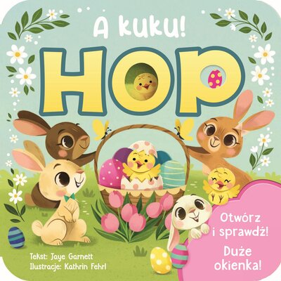 Książka A kuku! Hop Jaye Garnett (twarda okładka)