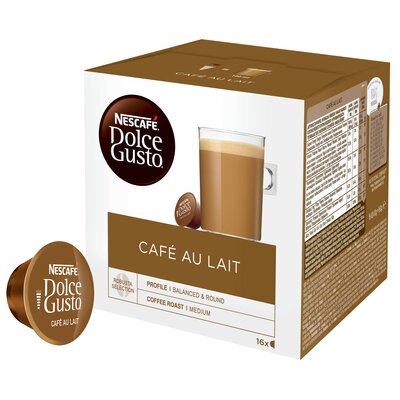 Kapsułki NESCAFE Cafe Au Lait do ekspresu Nescafe Dolce Gusto