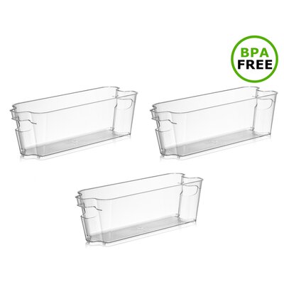 Organizer do lodówki EASYFORM Clear S 3 L (3 szt.)