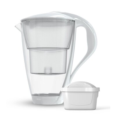 Dzbanek filtrujący DAFI Crystal Led Biały