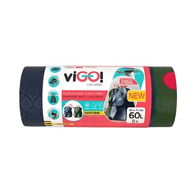 Worki na śmieci VIGO Magic 60L (8 sztuk)