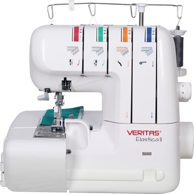 Maszyna do szycia Overlock VERITAS Elastica II + Nożyczki krawieckie Gratis