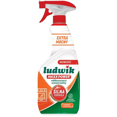 Płyn odtłuszczający LUDWIK Maxx Power 600 ml