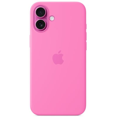 Etui APPLE Silicone Case MagSafe do iPhone 16 Piwonia