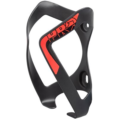 Koszyk na bidon PRO PRBC0014 Czarno-czerwony