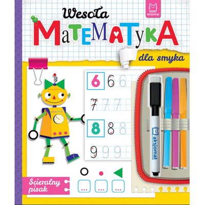 Książka z zadaniami Wesoła matematyka dla smyka (miękka okładka)
