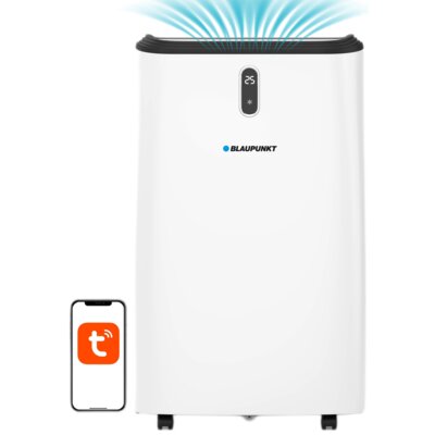 Klimatyzator przenośny BLAUPUNKT ACP616H Osuszanie Sterowanie smartfonem Timer Tryb Nocny Wentylacja Wi-Fi