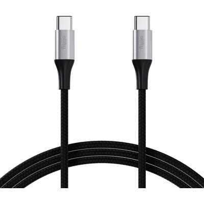 Kabel USB-C - USB-C ALLITY AUC-01 100W 1 m Czarny