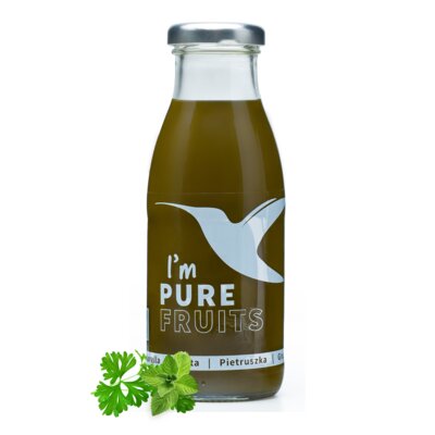 Sok COLLIBRE Pure Fruits Chlorella-mięta-pietruszka (15 x 250 ml)