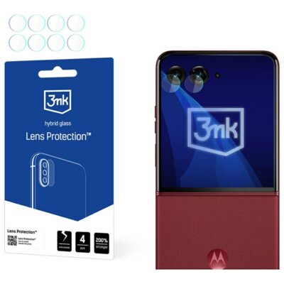 Szkło hybrydowe na obiektyw 3MK Lens Protection do Motorola Razr 60 Ultra