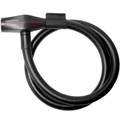 Zapięcie rowerowe TRELOCK KS 312 85-12 Klucz Linka Czarny