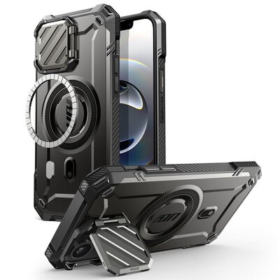 Etui SUPCASE UB XT MagSafe do Apple iPhone 16e Czarny