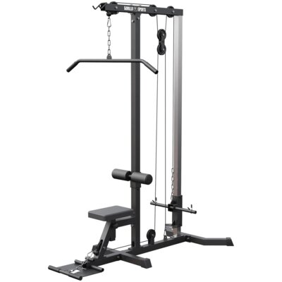 Wyciąg górny i dolny GORILLA SPORTS 2974 Czarny