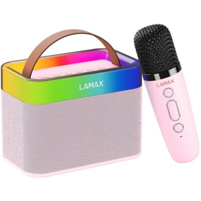 Głośnik mobilny LAMAX KaraokeKid1 Różowy