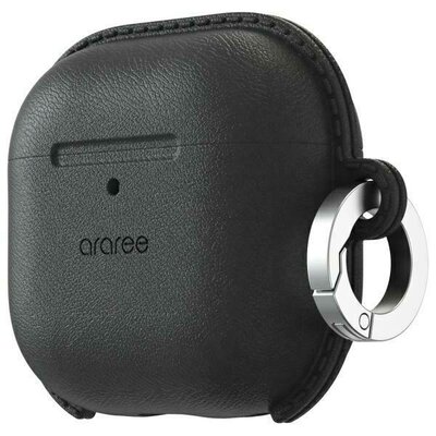 Etui na słuchawki ARAREE Pops do Apple AirPods 4 Czarny