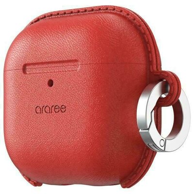 Etui na słuchawki ARAREE Pops do Apple AirPods 4 Czerwony