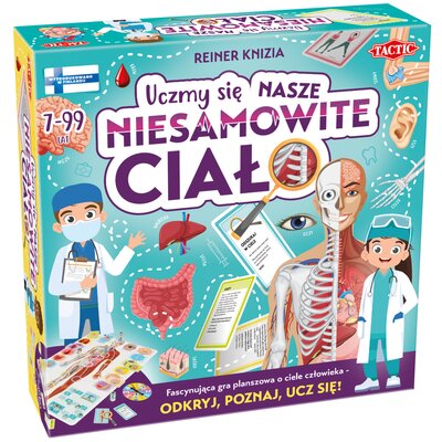 Gra edukacyjna TACTIC Nasze niesamowite ciało 60551