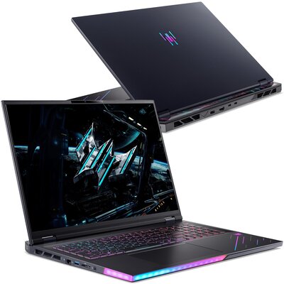 Laptop PREDATOR Helios 18 AI PH18-73-99MC 18" IPS 250Hz Ultra 9-275HX 64GB RAM 2 x 1TB SSD GeForce RTX5080 DLSS 4 Windows 11 Professional, Funkcje AI