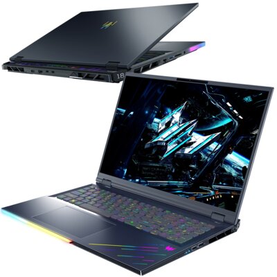 Laptop PREDATOR Helios 18 AI PH18-73-91DY 18" IPS Ultra 9-275HX 128GB RAM 3TB SSD GeForce RTX5090 DLSS 4 Windows 11 Professional, Funkcje AI