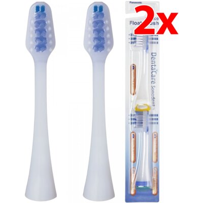 Oryginalna końcówka szczoteczki PANASONIC EW0920W835 (2 szt.) (Równomierne czyszczenie zębów)