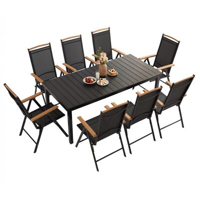 Meble ogrodowe MIRPOL Izzy WR-7223-9PC-CS