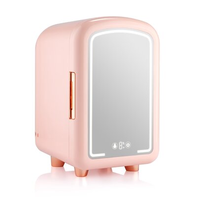 Lodówka kosmetyczna BEAUTIFLY Blush Cosmetic Refrigerator With Led Mirror