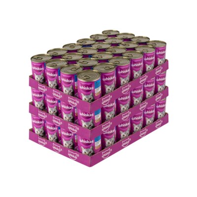Karma dla kota WHISKAS Tuńczyk w galaretce 72 x 400 g