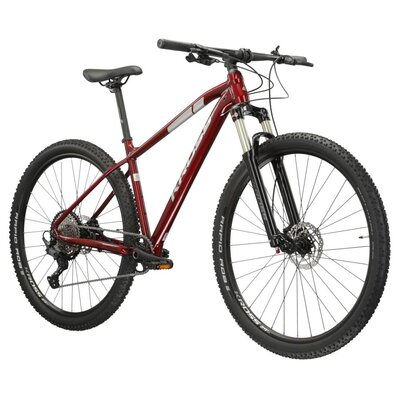Rower górski MTB KROSS Level 6.0 M17 29 cali męski Rubinowo-srebrny