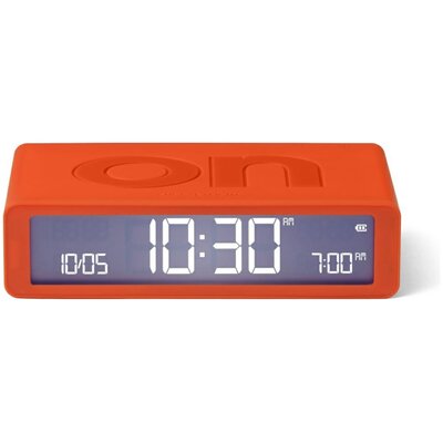 Budzik LEXON Flip Classic Pomarańczowy