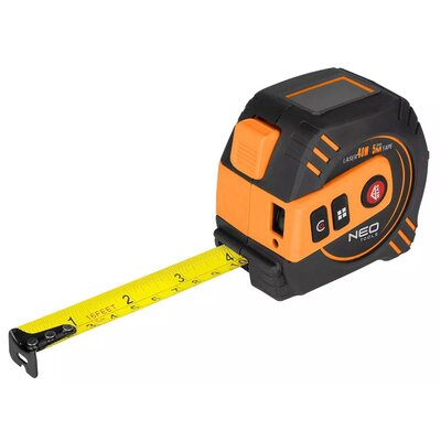 Dalmierz laserowy z miarką zwijaną NEO TOOLS 67-100 40m